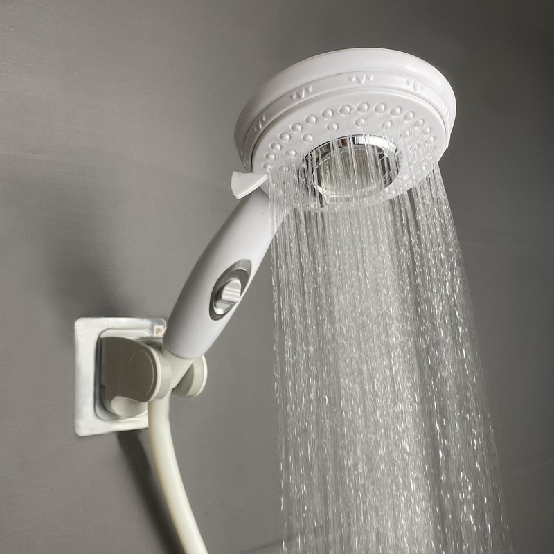 Handheld shower head with on off switch water saving |