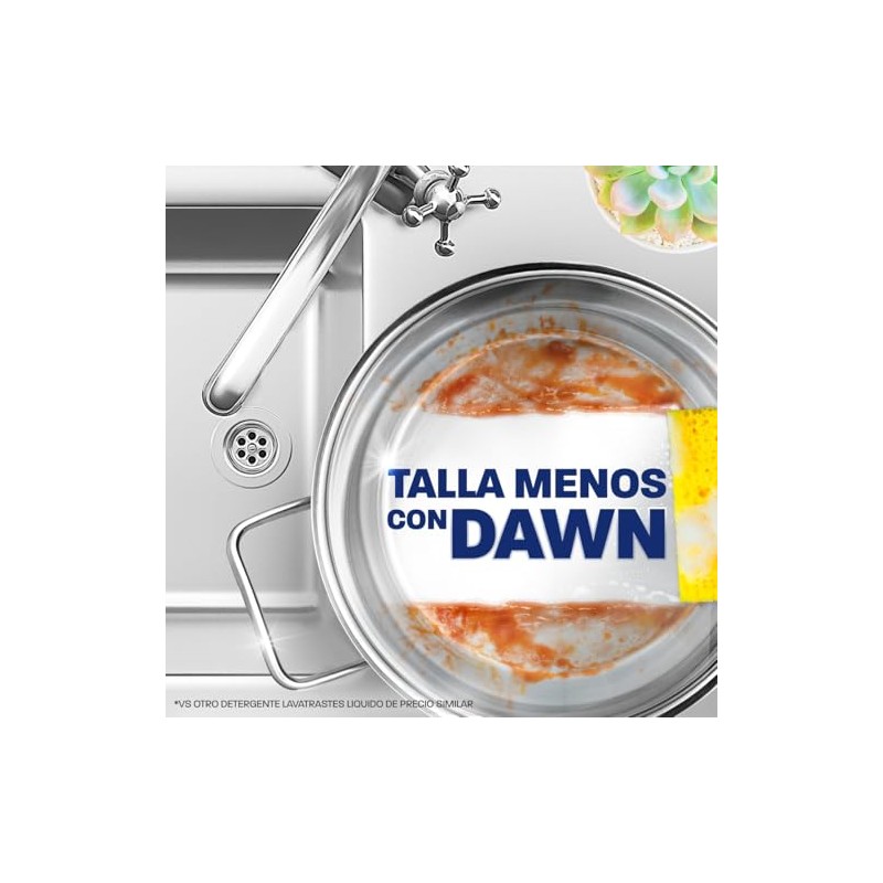 Dawn Degreasing Power Lavatrastes Líquido, Jabón Líquido para Trastes 1.2L