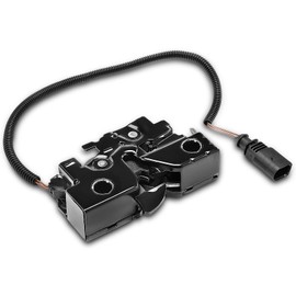 A-Premium Hood Latch Lock Assembly Compatible with Volkswagen Vehicles - Golf 2014-2018, e-Golf 2015-2018, GTI 2014-2018, Golf R 2015-2018, Golf SportWagen 2015-2018 - Front Lower, Replace# 5G1823509B