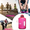 SLUXKE 1 Gallon Water Bottle with Time Marker BPA Free