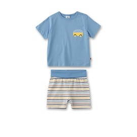 Sanetta Baby Boys Short Pyjamas, blue