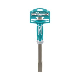 Total Tools - Cold Cutter | 305 x 25 mm Tip x 19 mm Base | Masonry Chisel for Cutting Iron or Stone with a Hammer | Masonry and Construction Tool | Made from 40Cr Steel