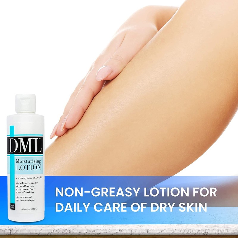 DML Moisturizing Lotion 8 oz (Pack of 3)
