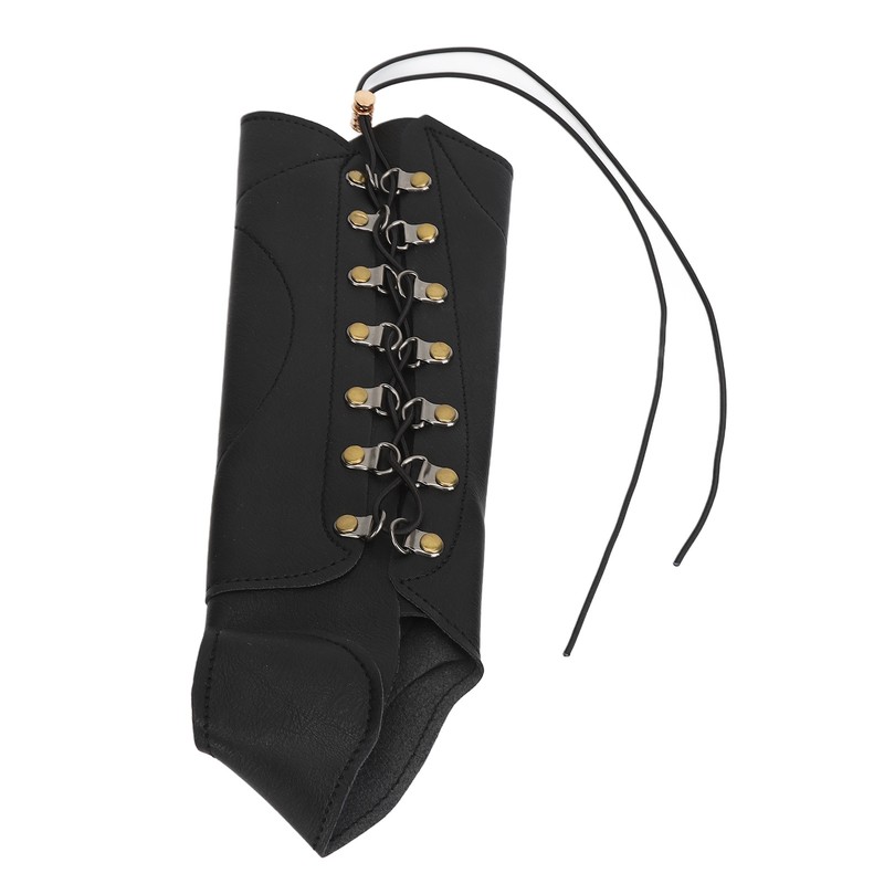 Archery Arm Guard PU Leather Soft Antiwear Adjustable Easy to