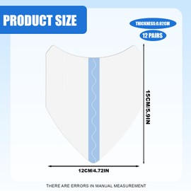 30Pcs V-Shape Invisible Body Tape, Double Sided Body Tape for Clothes, Thigh Lift Tape for Women, 12x15cm Body Shaping Tape, Secure Fit for Daily Wear and Special Occasions