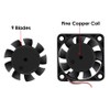 2-Pack 40mm x 10mm DC 12V Brushless Cooling Fan, 4010