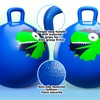 ZOOJOY 20 Inch Hopper Balls for Kids 5-12, Sit On