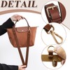 Niuohoy Purse Straps Replacement, Leather Longchamp Strap Kit, Leather Handbag