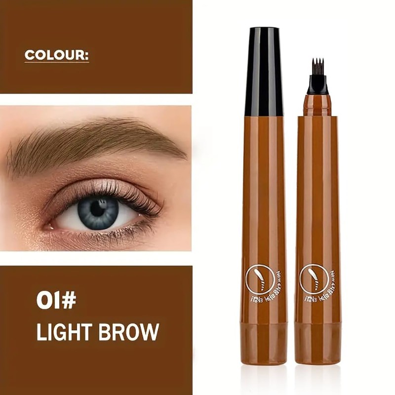 New Magic Eyebrow Pencil, 3D Waterproof Microblading Eyebrow Pencil Contouring