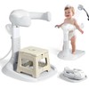 Orzbow Baby Shower Stand, Collapsible Baby Bath Stand with Foldable