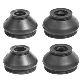 Flaconi 4PCS Car Ball Joint Boot,Tie Rod Boot,Ball Joint Boot Replacement,Ball Joint Head Dust Protection Tie Rod Boot Cover,Car Accessories Ball Joint Rubber Dust Boot Covers,Fit for Most Vehicles