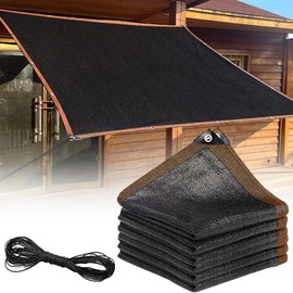 3 x 4 m sun protection net, garden shade net, shade net with eyelets, garden shade net, sun protection, shade net awning for garden, pergola, greenhouse, outdoor