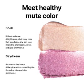Oddtype Unveiled Skin Highlighter Natural glowy finish, Seamless blending 11g / 2 Colors 391- Shell