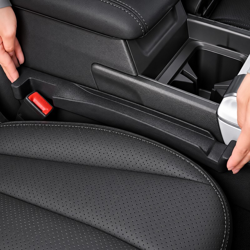 Car Seat Gap Filler Organizer for Driver or Passenger Side