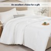 Quataly California King Comforter Set White,3PCS Soft Lightweight Breathable Bedding