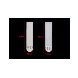 JPORSHU 36-Pairs(72Strips) Picture Hanging Strips Heavy Duty， Hook and Loop Tape Damage Free，Removable Hook and Loop Tape，for Wall,Hanging Picture Without Nail (36)