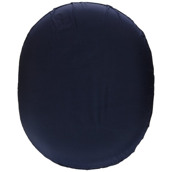 DMI Seat Cushion Donut Pillow and Chair Pillow for Tailbone Pain Relief, Hemorrhoids, Prostate, Pregnancy, Post Natal, Pressure Relief and Surgery, 14 x 12.5 x 3, Navy
