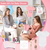 60/110/220 Pcs DIY Baby Bibs Bodysuit Set Baby Shower Game