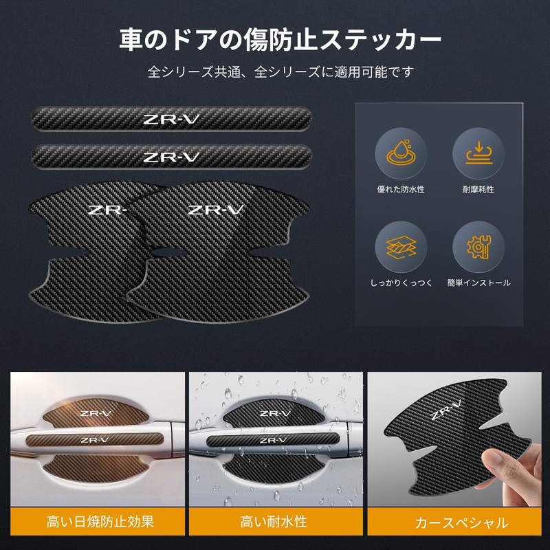 LUTU Door Handle Protector Parts, ZR-V All Series Released Models,