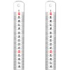 Stainless Steel Rulers, 2 Pack 40cm Metric Imperial Precision Ruler