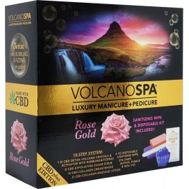 Lapalm Volcano Spa Pedicure Kit - Rose Gold