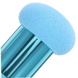 Beavorty 2sets Professional Makeup Brush Set Synthetic Hair Lollipop Brush 10.5cm for Liquid Foundation Reusable 3pc*2 Random Color