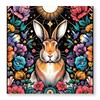 CafePress Rabbit Spirit Tarot Deck Collection Photo Wall Tile, Matte