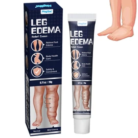 Edema Cream for Legs, Edema Cream for Swollen Feet, Edema Relief Leg Treatments Cream, Relieve Leg and Feet Fatigue and Improve Blood Circulation in the Legs, 20 g