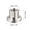 sourcing map Pipe Fitting KF16 Female Threaded 1/4 PT to