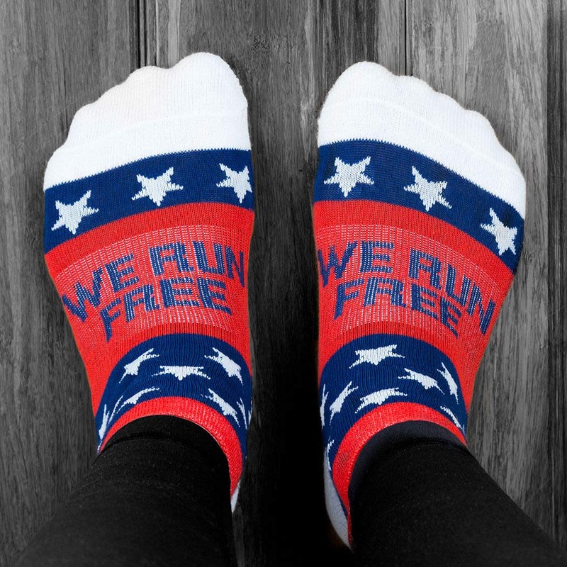 Inspirational Athletic Running Socks | Women's Woven Low Cut |