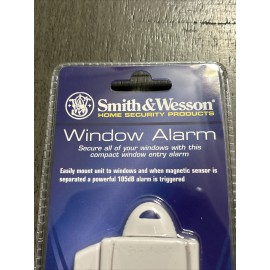 Smith &amp; Wesson Home Security Products Window Alarm 105 db Alarm NEW