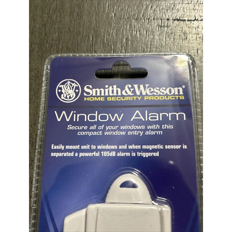 Smith &amp; Wesson Home Security Products Window Alarm 105 db