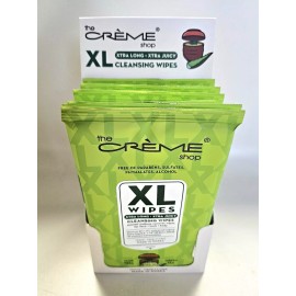 The Creme Shop - XL Makeup Cleansing Wipes Aloe Vera & Green Tea - 10 Count