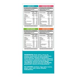 Multilyte Tabletas Efervecentes Azucar Sabores Pzs