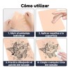 Set 12 Pzs Piel Falsa Sintética Silicona Practica Tatuaje F