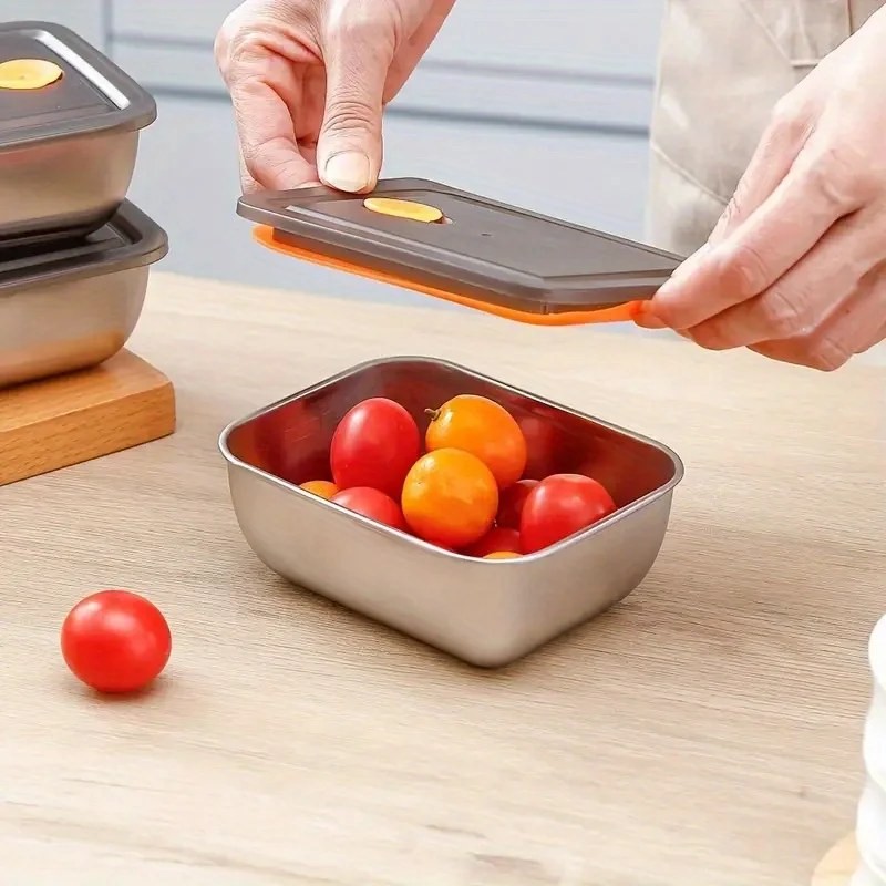 Vellure Food Storage Container Set – Thickened Leakproof Design, Fridge Freezer and Pantry Organization