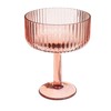 Abode Homewares Mesa Premium Acrylic Drinkware Indoor/Outdoor, Coupe, Pink, 14oz,