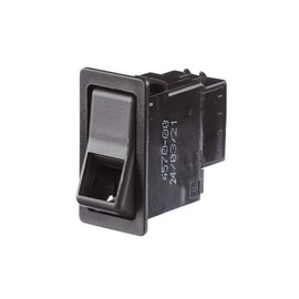 HELLA 6EH 004 570-001 Switch - Flip Switch Control - Equipment Vart.: I-0 - Number of connectors: 2 - without comfort function
