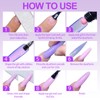 Desdemona 12 Type Dual Nail Forms 144 Pcs Builder Extension