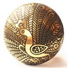 French Furniture Fittings Set of 6 Brass Knobs (FFF) Kitchen