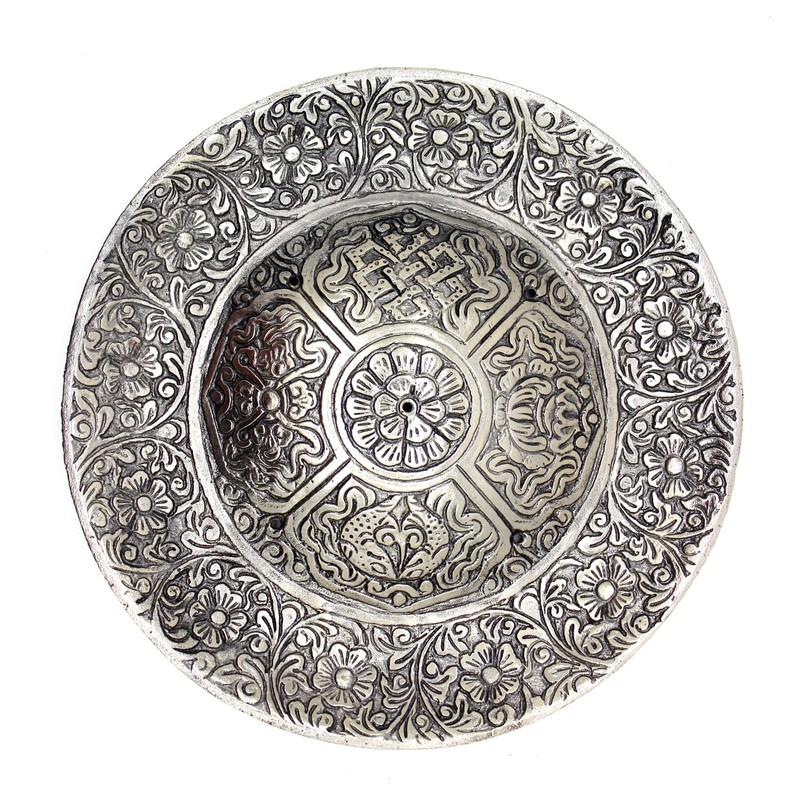 Govinda - Large Tibetan Incense Burner - 6 Inches Diameter
