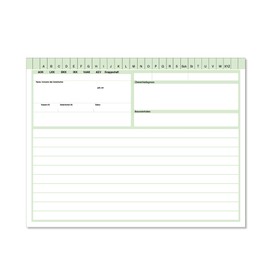 Index, Patient Record Bag, File Folder Patient, 190 g/m² Various Colours, , , Green,