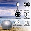 SunTek 68” Golf Umbrella, Windproof & Waterproof Umbrellas with Vented