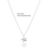 ALRNBY Gold Necklace for Women Dainty Charm Necklace Gold/Silver Starfish