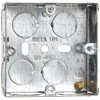 Merriway BH04060 35mm (1.3/8 inch) Depth Single 1-Gang Metal Flush