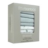 Little Bamboo Muslin Squares 8 Pack, 60 x 60cm, Whisper