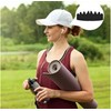 6 PCS Black Simple Baseball Caps Inserts Shapers, Flexible Washable