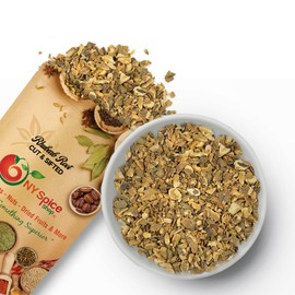 NY Spice Shop Rhubarb Root Cut & Sifted - 4 Ounce Natural Fresh Turkish Rhubarb Root Herb in Resealable Packaging