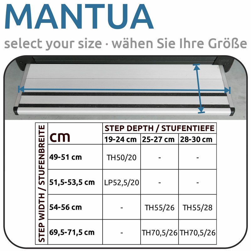 your GEAR Mantua - Doormat for Motorhome Step - Carpet