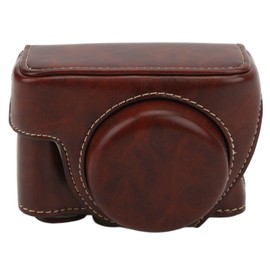 Camera Case for Sony ZV1 Vintage Styling Customized Meticulous Sturdy Construction Small Camera BagCoffee